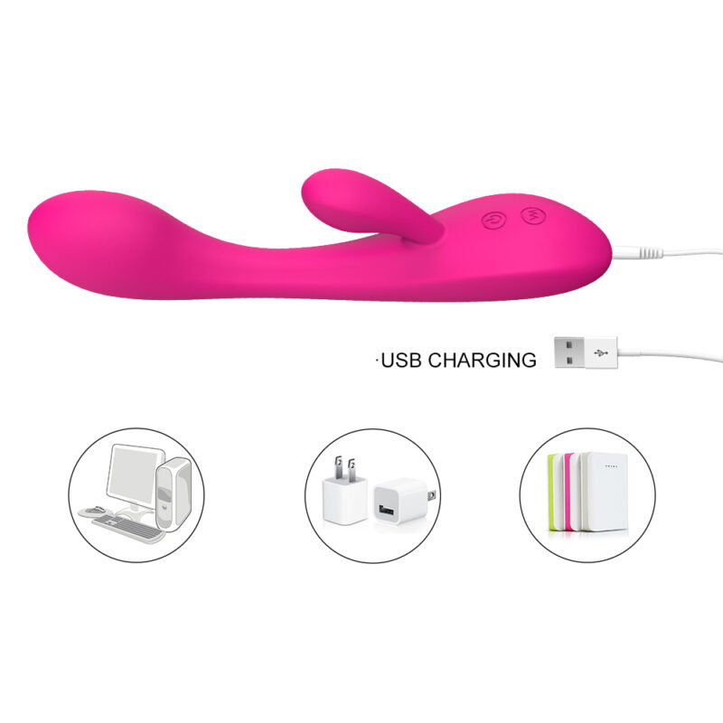 Boom Rabbit Vibrator, dual motors, clitoral stimulation, G-spot vibrator, body-safe silicone, adult toys, pleasure enhancement, intimate accessories