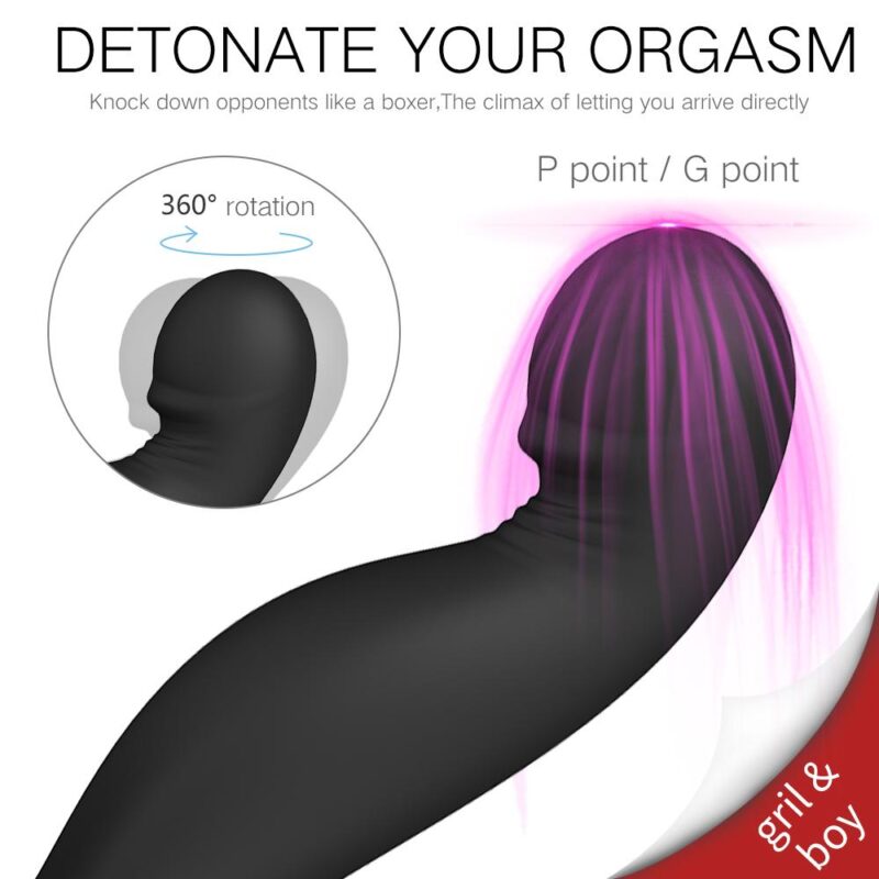 Jiggle anal vibrator, anal pleasure toy, vibrating anal toy, adult toys for anal play, intimate products