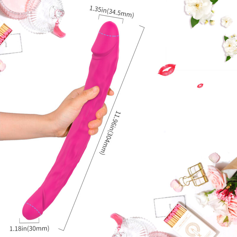 Kings 3 Double-Ended Vibrator, body-safe silicone, dual pleasure, intimate accessories, couple's play, powerful vibrations, adult toys, waterproof vibrator