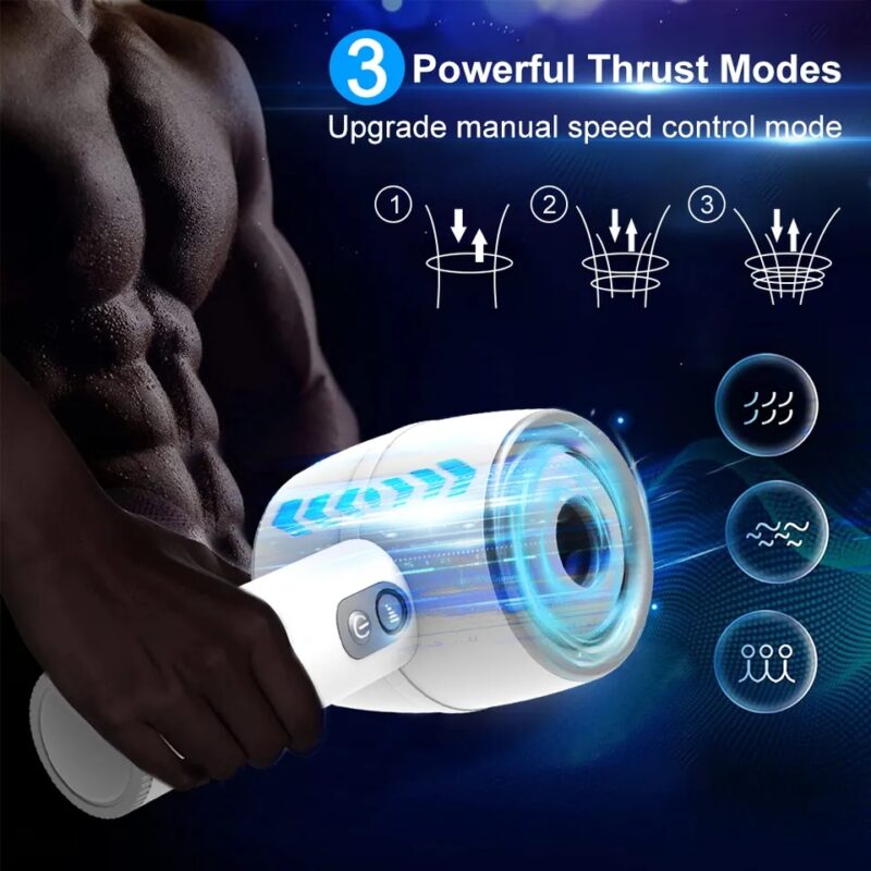 Smart handheld masturbator cup, Male pleasure products, Adult toys, Solo sexual experience, Sexual wellness
