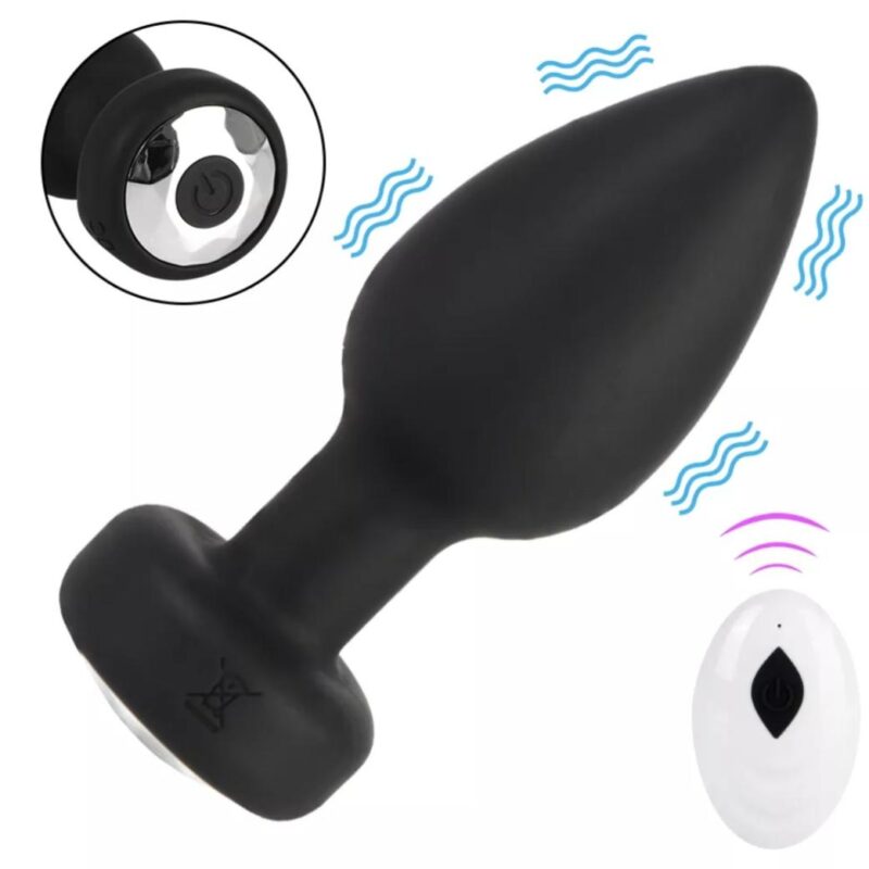 remote-controlled anal plug, anal toys, pleasure products, intimate accessories, body-safe materials