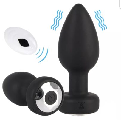 remote-controlled anal plug, anal toys, pleasure products, intimate accessories, body-safe materials
