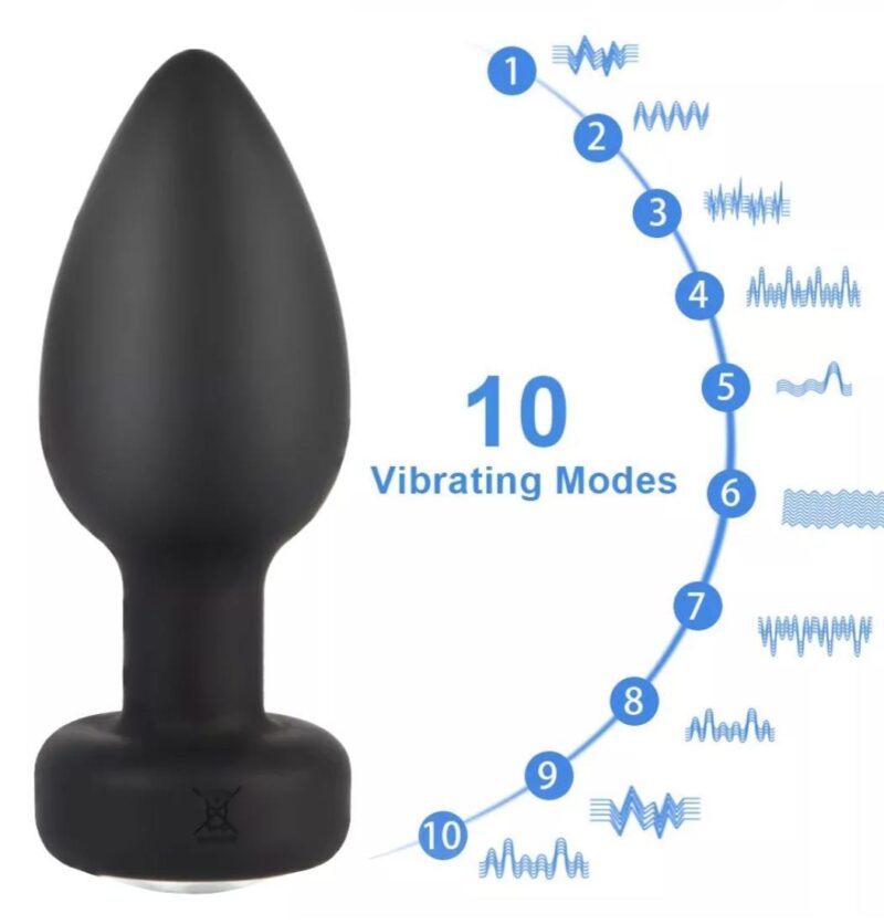 remote-controlled anal plug, anal toys, pleasure products, intimate accessories, body-safe materials